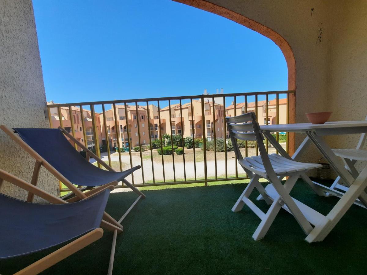 شقة Studio Vue Sur Mer Le Barcarès المظهر الخارجي الصورة